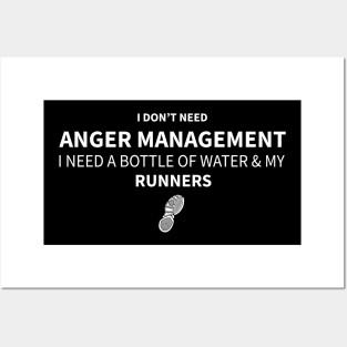 Runner Anger Management Posters and Art